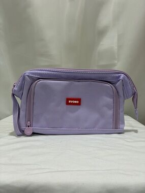 HVOMO Lavender Canvas Travel Organizer Bag NWT